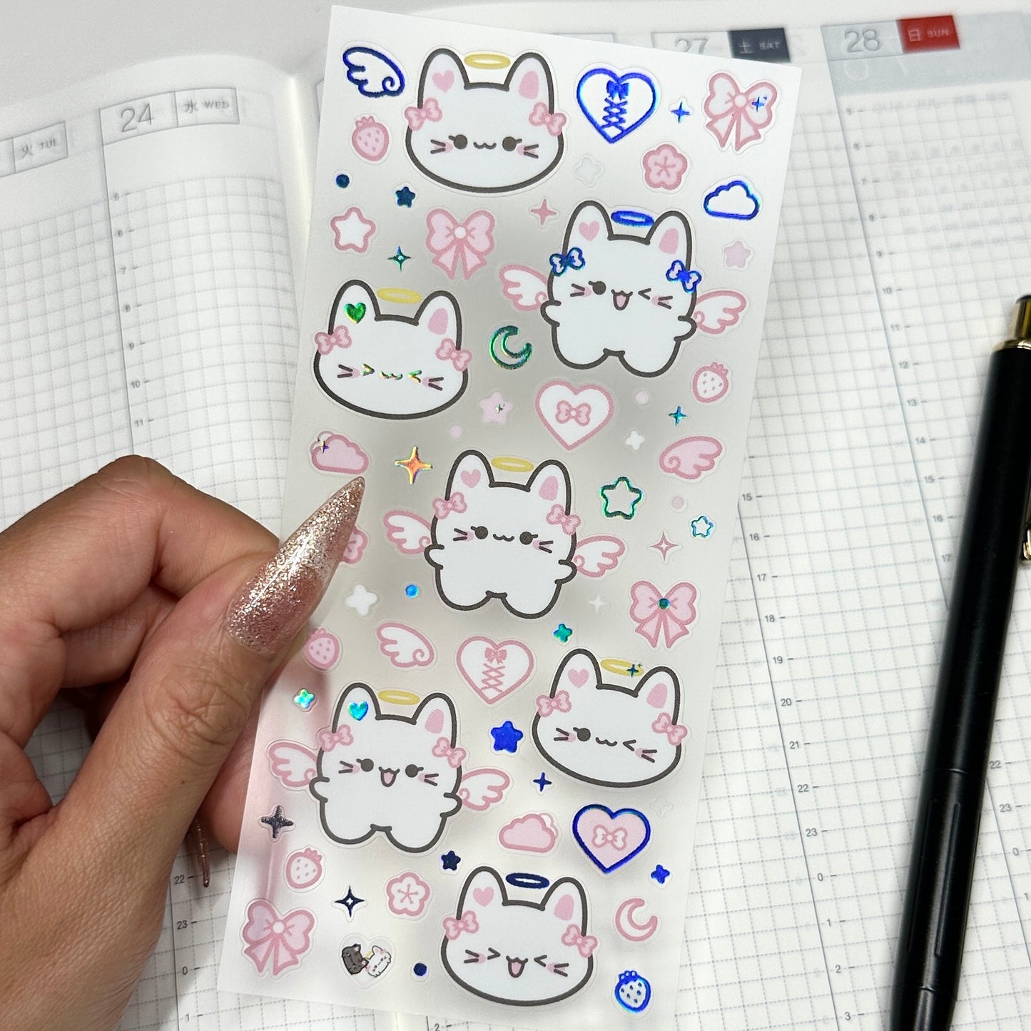 DECO STICKER SHEET ✦ HINA - ANGEL BABYGIRL