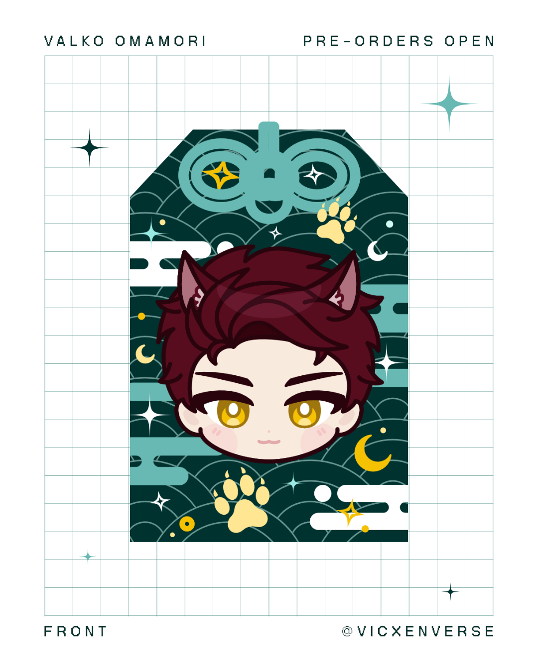 [PRE-ORDER, SHIPS MID-AUGUST] OMAMORI ✦ LADS VALKO