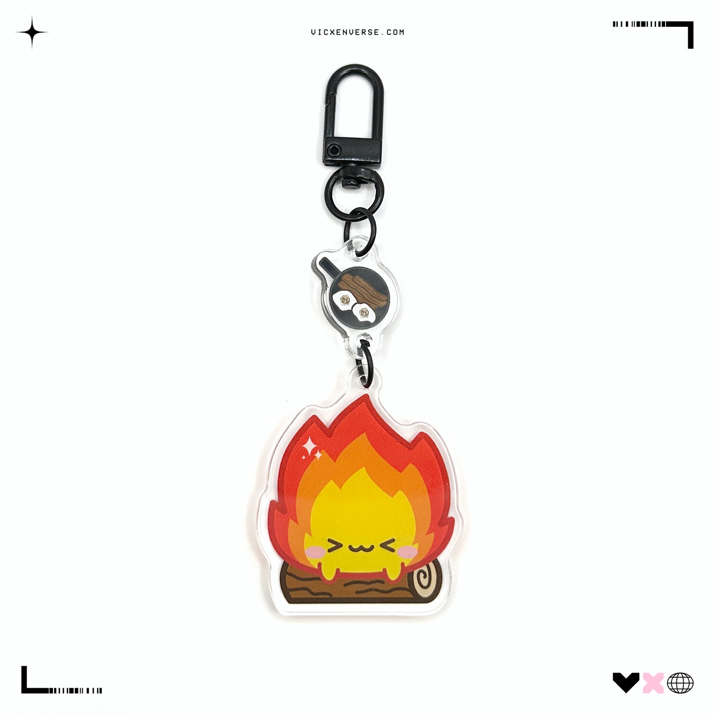 KEYCHAIN ✦ SG FIRE DEMON