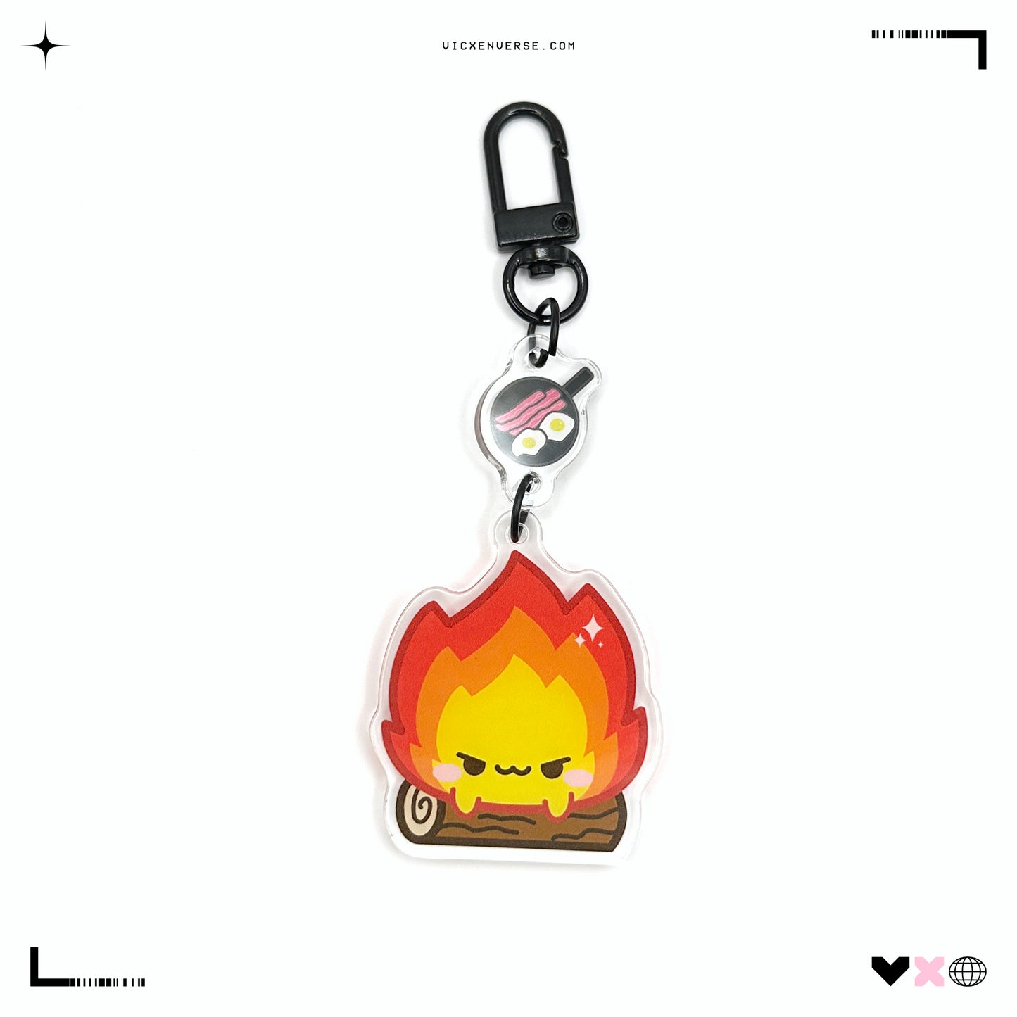 KEYCHAIN ✦ SG FIRE DEMON