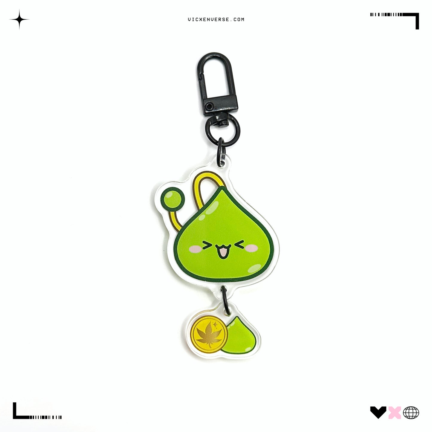 KEYCHAIN ✦ MS GREEN SLIME