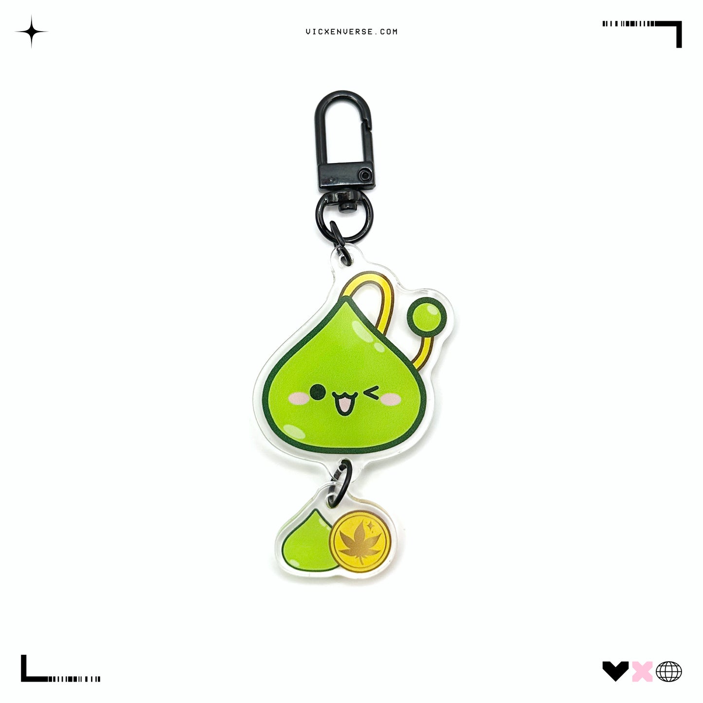 KEYCHAIN ✦ MS GREEN SLIME