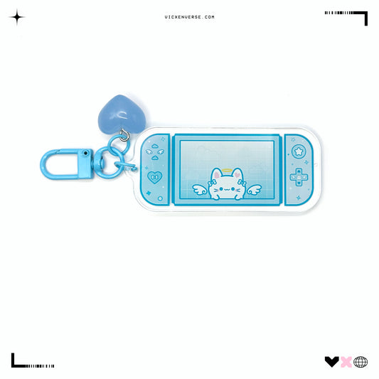 KEYCHAIN ✦ HINA BLUE SWITCH