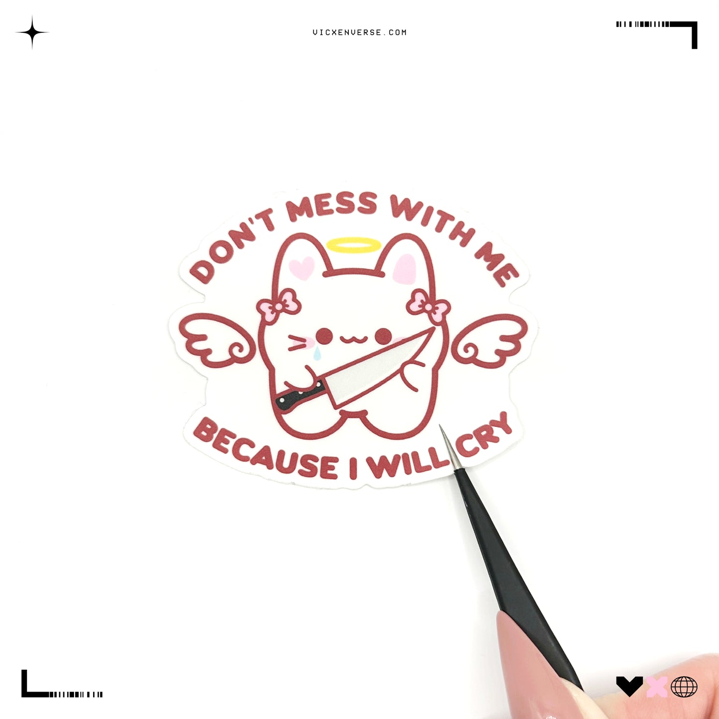 STICKER ✦ HINA - DON'T MESS WITH ME