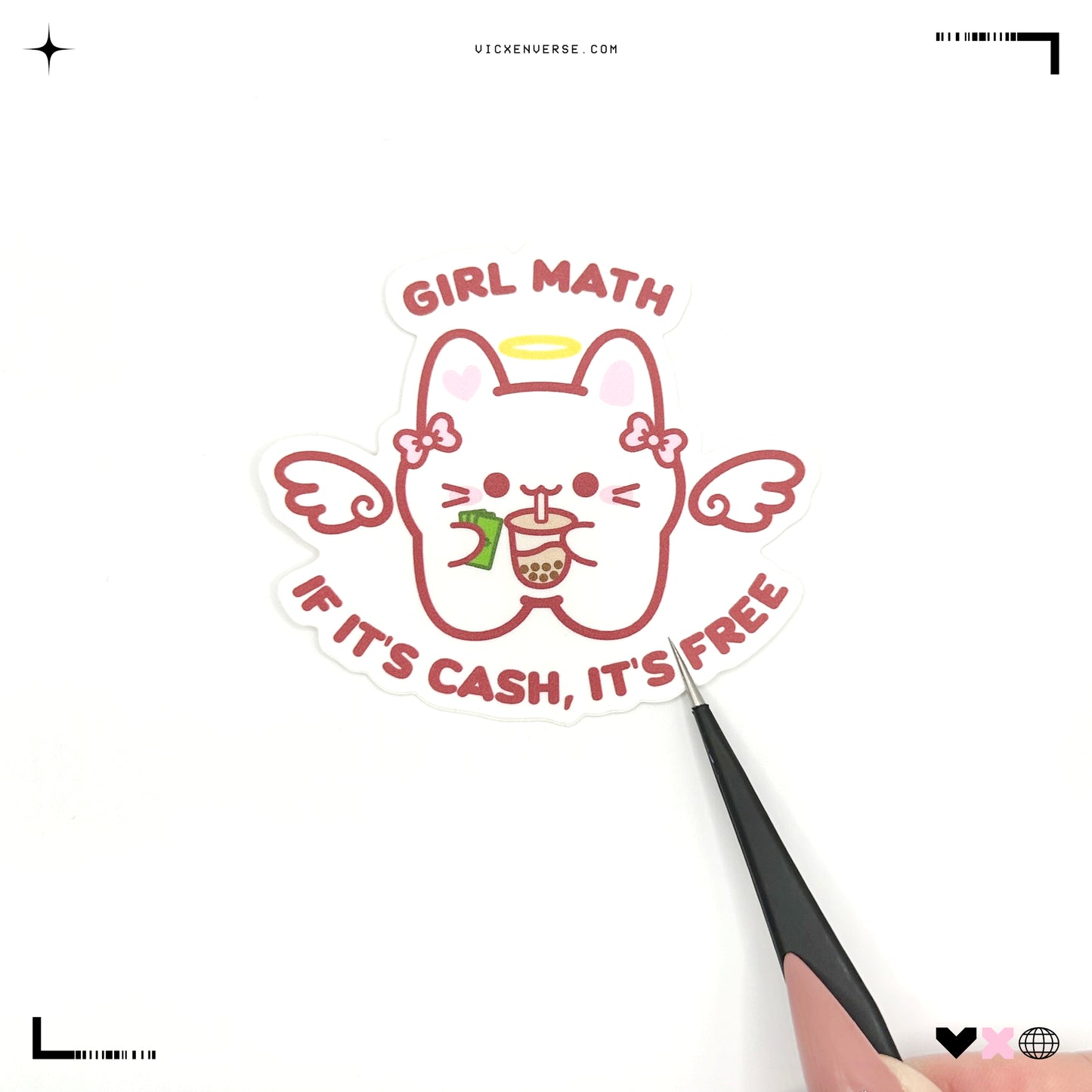 STICKER ✦ HINA - GIRL MATH