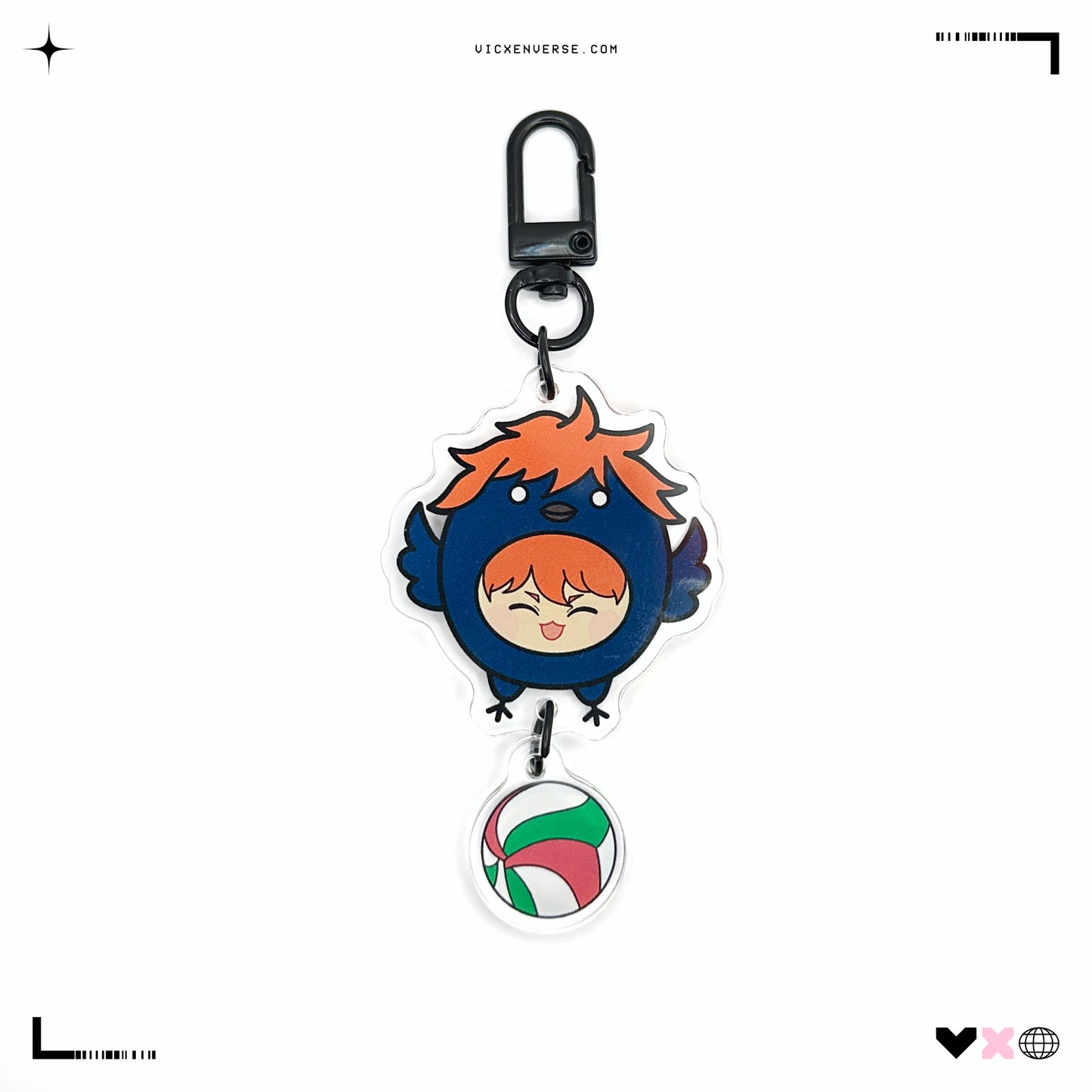 KEYCHAIN ✦ VBALL CHIBI-CHAN