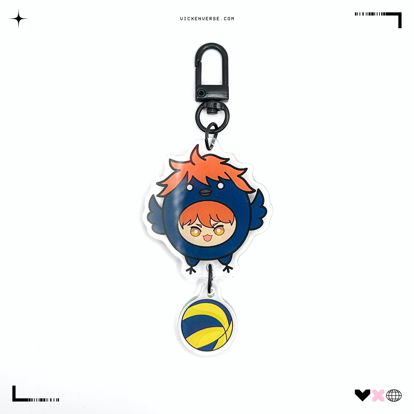 KEYCHAIN ✦ VBALL CHIBI-CHAN