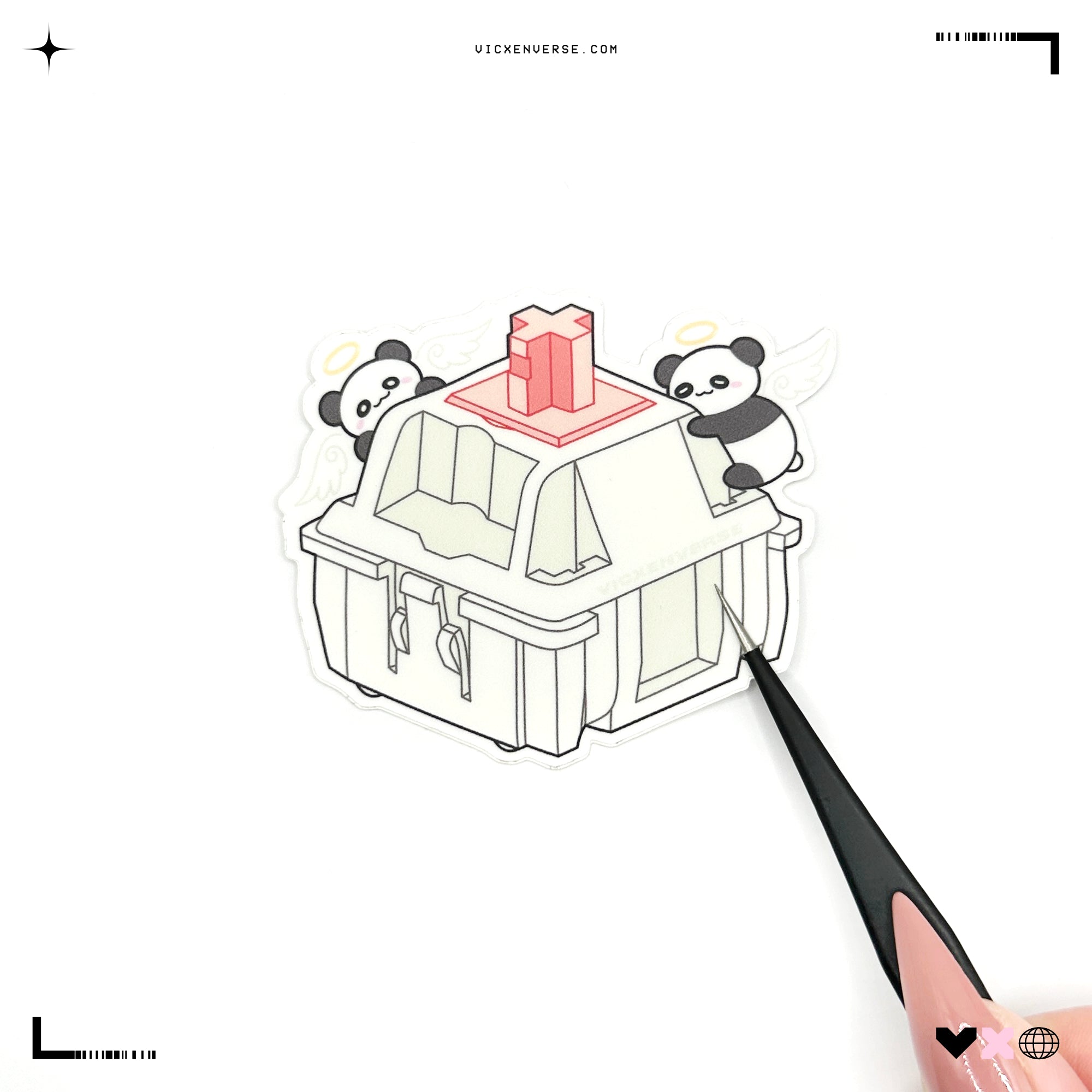 Holy Panda Graph STICKER HOLY PANDA SWITCH – VICXENVERSE