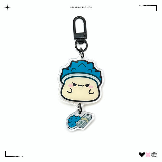 KEYCHAIN ✦ MS HORNY MUSHROOM