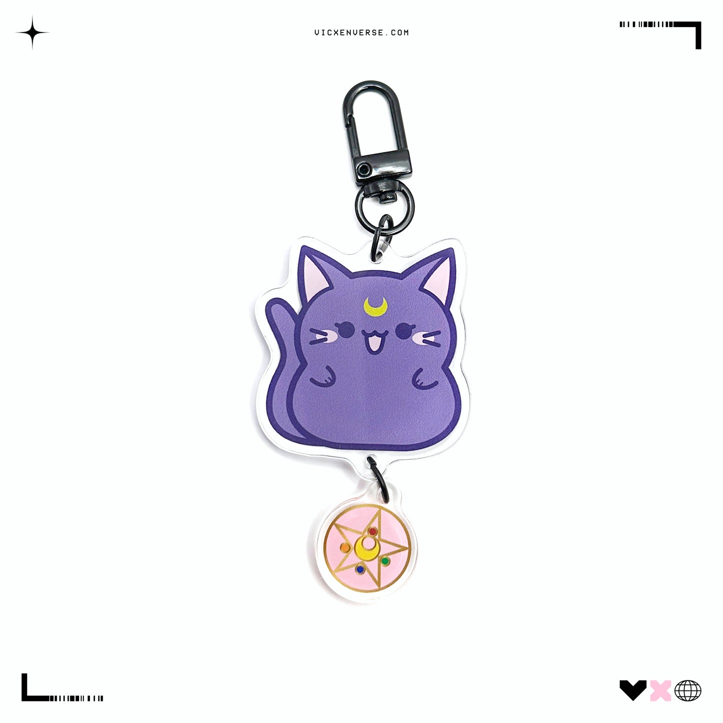 KEYCHAIN ✦ MOON GUARDIAN