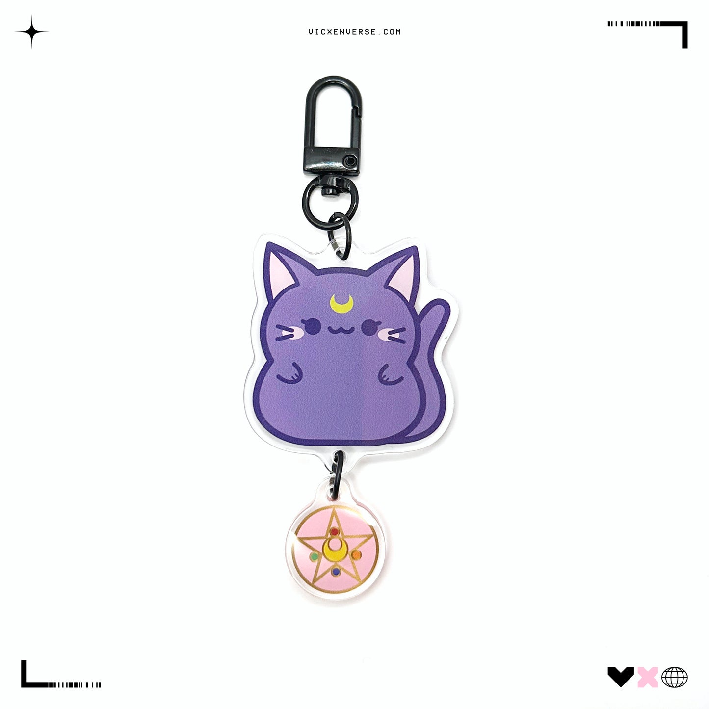 KEYCHAIN ✦ MOON GUARDIAN