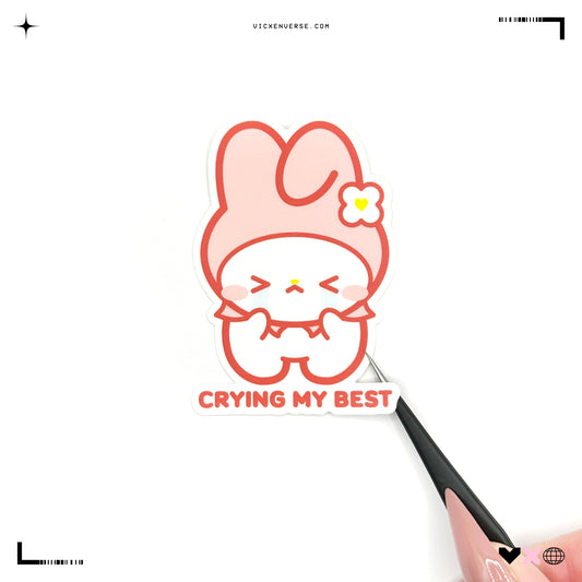 STICKER ✦ CRYING MY BEST