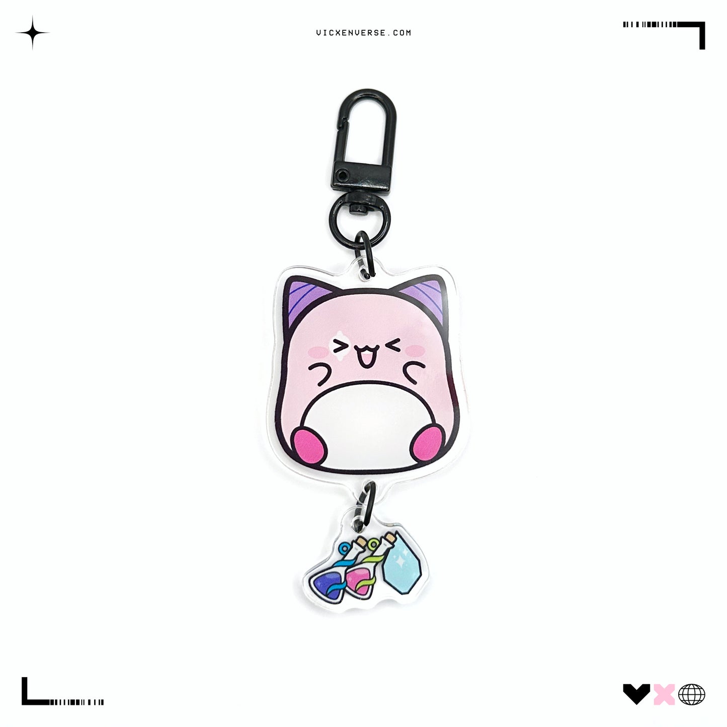 KEYCHAIN ✦ MS PINK BOSS