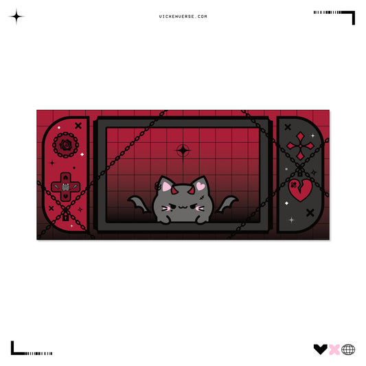 DESKMAT ✦ TSUKI RED SWITCH