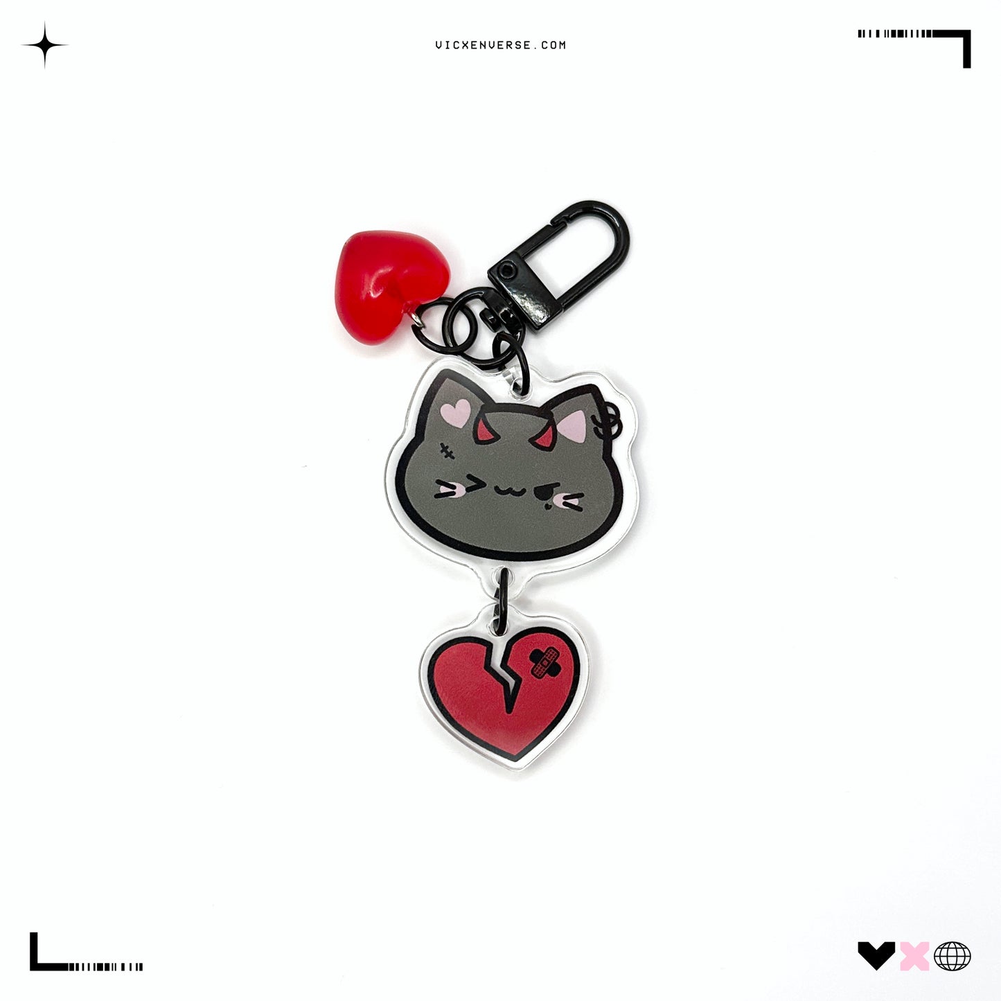 KEYCHAIN ✦ TSUKI WITH HEART