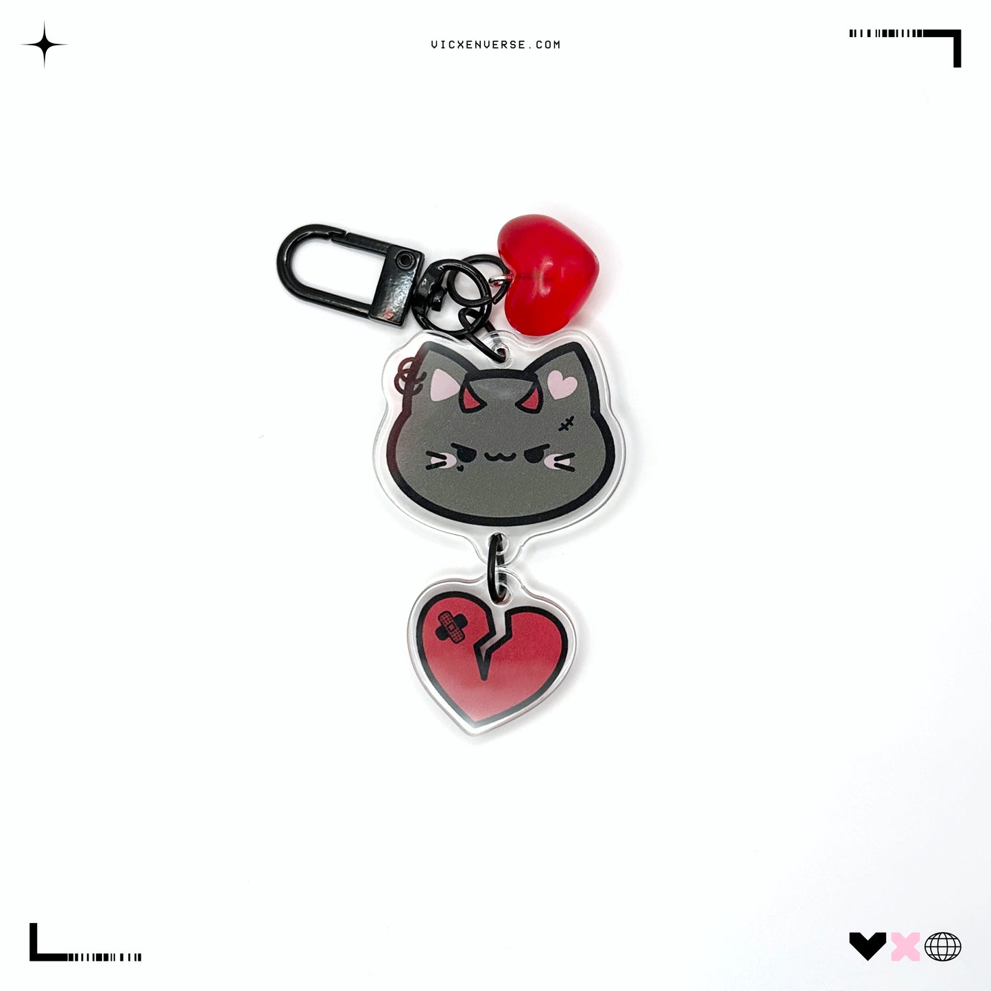 KEYCHAIN ✦ TSUKI WITH HEART