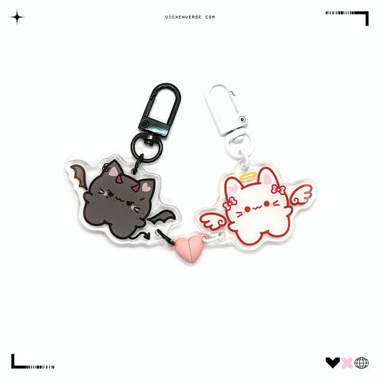 KEYCHAIN ✦ TSUKI + HINA MAGNETIC